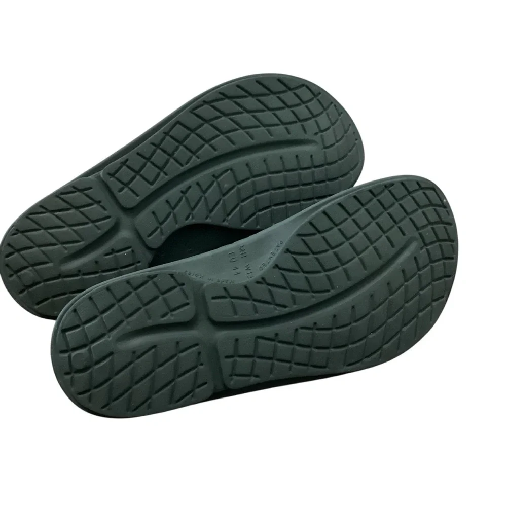Oofos Ooahh Sport Slide Sandals Men's 11  Women's 13  Black Recovery Comfort